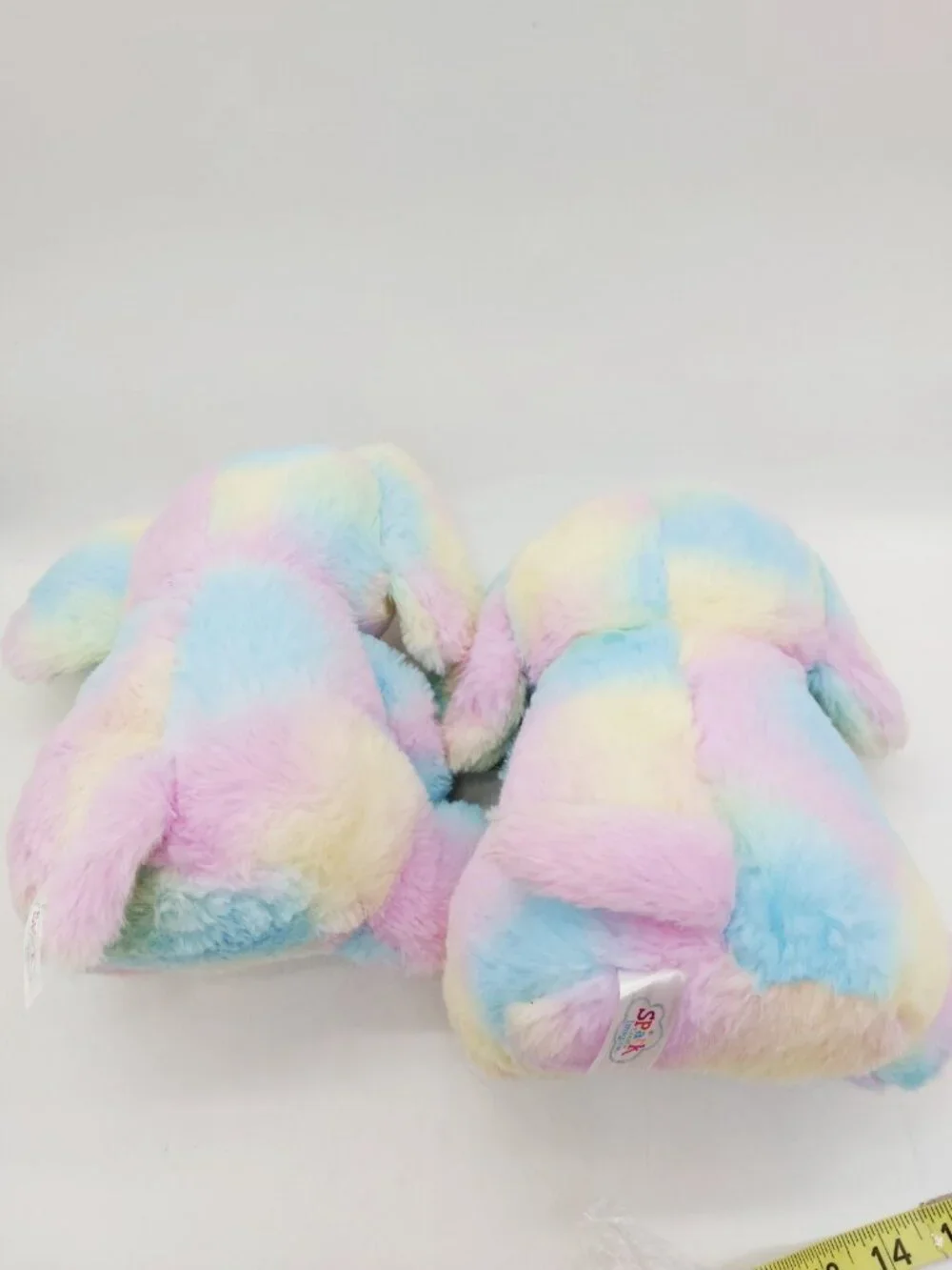 Spark Create Imagine Pastel Elephant Rattle Crinkle Ears Walmart Plush Set Of 2